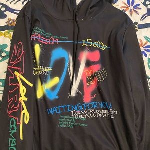 Graffiti Style Hoodie